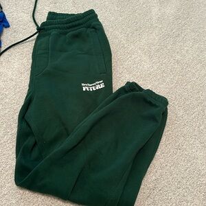 H&M green sweats M